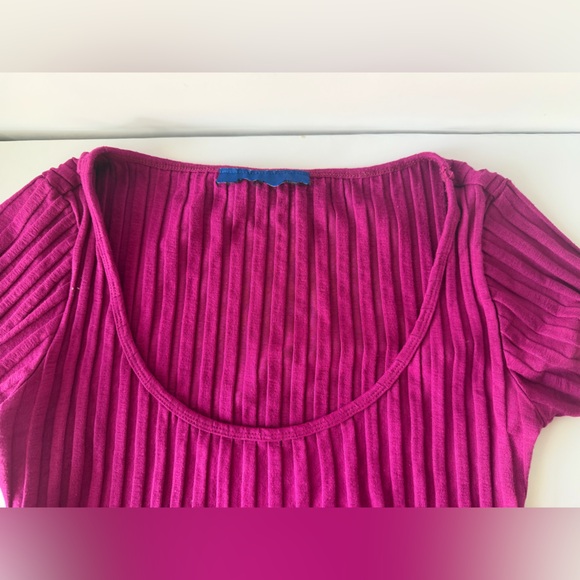 Simon Miller Fuchsia Ribbed Top - Picture 3 of 8